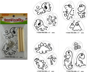 Kreatívne a výtvarné hračky ARTLOVER - Obrázok dinosaurus zmenšovací 12x8,5cm, Mix produktov