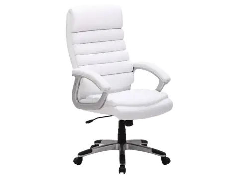 Kancelárske stoličky Kancelárske kreslo Q-087 Signal Biela