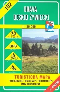 Sprievodcovia, mapy, atlasy Orava-Beskidy,Žiwiec TM 102 - Kolektív autorov