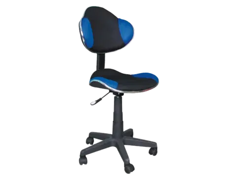 Kancelárske stoličky Signal Kancelárska stolička Q-G2 modro/čierna