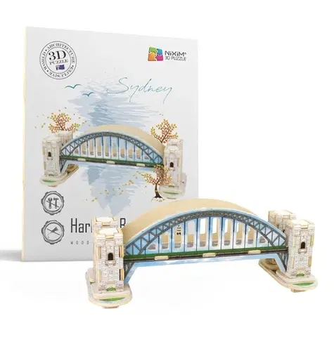 3D puzzle 3D Creative Drevené 3D puzzle Harbour Bridge