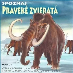 Leporelá, krabičky, puzzle knihy Praveké zvieratá - Ladislav Csurma