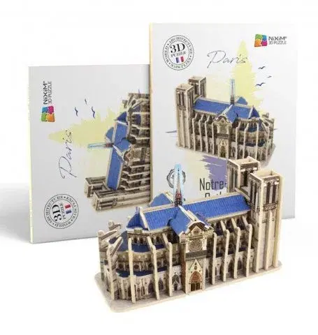 3D puzzle 3D Creative Drevené 3D puzzle Katedrála Notre Dame