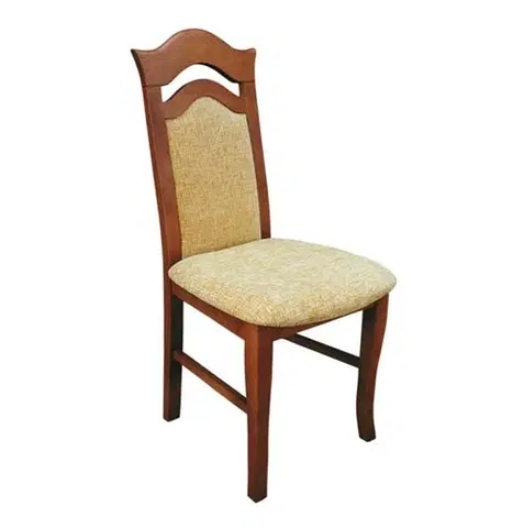 Jedálenské stoličky PYKA Enzo jedálenská stolička drevo D3 / béžová