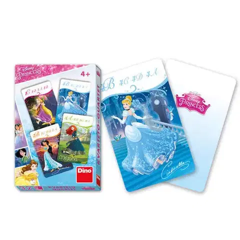 Karty Dino Toys Hracie karty Kvarteto: Krásne princezné Dino