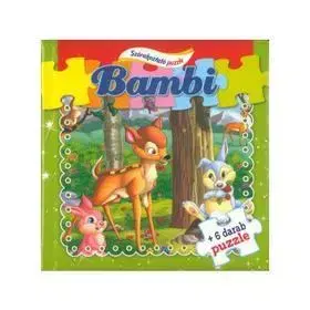 Leporelá, krabičky, puzzle knihy Bambi - Szórakoztató puzzle