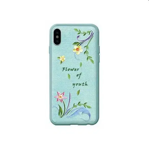 Puzdrá na mobilné telefóny Devia kryt Flower Embroidery Case pre iPhone X/XS DEV-305696