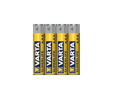 Predlžovacie káble VARTA Varta 2003101304 - 4 ks Zinkochloridová batéria SUPERLIFE AAA 1,5V 