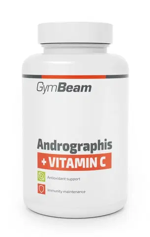 Antioxidanty Andrographis + Vitamin C - GymBeam 90 kaps.