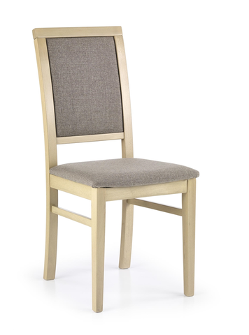 Jedálenské stoličky HALMAR Sylwek 1 jedálenská stolička dub sonoma / hnedá