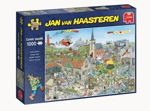 1000 dielikov TM Toys Puzzle Výlet na ostrov 1000 Jan van Haasteren