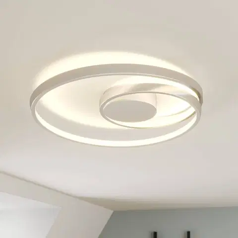 Stropné svietidlá Lucande Lucande Maire stropné LED svietidlo
