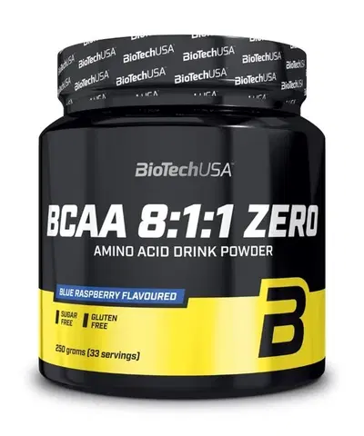 BCAA BCAA 8:1:1 Zero - Biotech 250 g Blue Raspberry