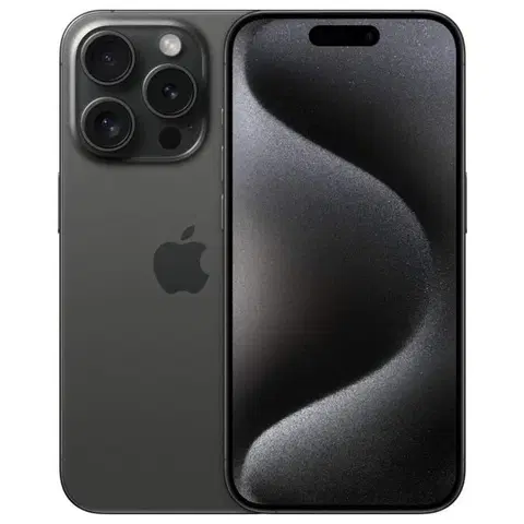 Mobilné telefóny Apple iPhone 15 Pro 1TB, black titanium
