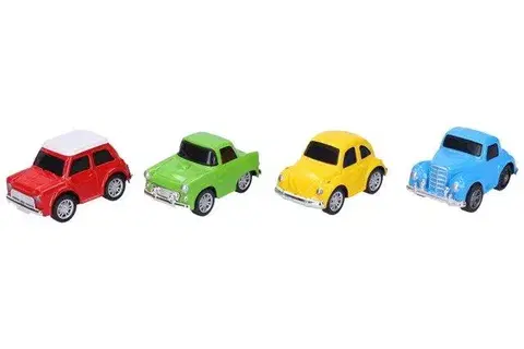 Hračky - autíčka WIKY - Retro autá kovové 7cm, Mix produktov