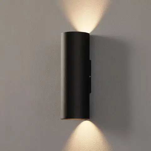 Nástenné svietidlá Wever & Ducré Lighting WEVER & DUCRÉ Ray mini 2.0 nástenné čierne