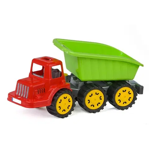 Hračky - dopravné stroje a traktory BAYO - Detské nákladné sklápacie auto Chuck 49 cm