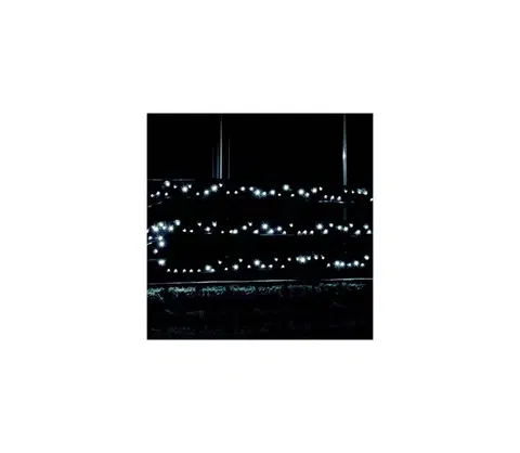 Vianočné dekorácie  LED Vonkajšia svetelná reťaz 70m 1000xLED/230V studená biela IP44 