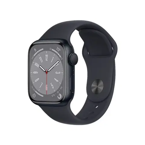 Inteligentné hodinky Apple Watch Series 8 GPS 41mm Midnight Aluminium Case with Midnight Sport Band