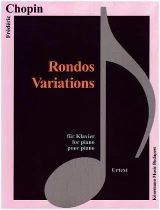 Hudba - noty, spevníky, príručky Chopin, Rondos, Variations - Chopin Fryderyk