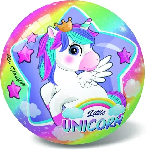 Hračky - Lopty a loptové hry STAR TOYS - Lopta Unicorn 23cm