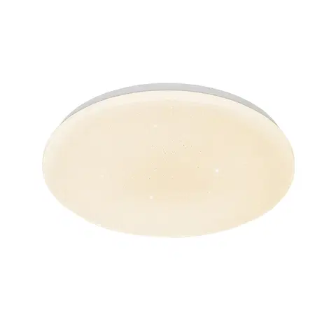 Stropne svietidla Inteligentné stropné svietidlo biele 38 cm hviezdicový efekt vrátane LED s diaľkovým ovládaním - Extrema