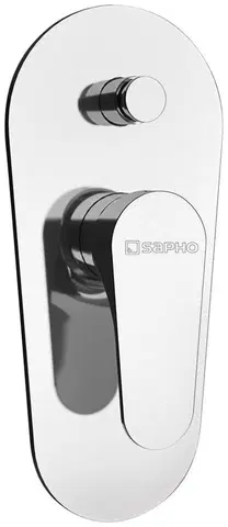 Kúpeľňové batérie SAPHO - CORNELI podomietková sprchová batéria, 2 výstupy, chróm CE42