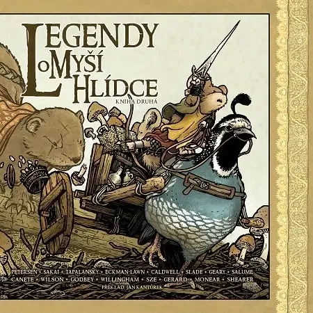Komiksy Legendy o Myší hlídce: Kniha druhá - David Petersen