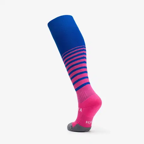 ponožky Detské futbalové štulpne Viralto modro-ružové