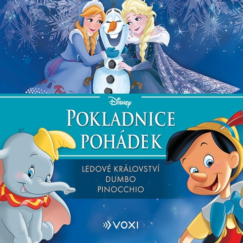 Pre deti a mládež Voxi Disney - Ledové království, Dumbo, Pinocchio