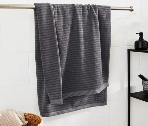 Bath Towels & Washcloths Osuška, antracitová