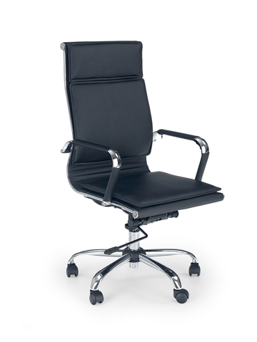 Kancelárske stoličky HALMAR Mantus kancelárska stolička s podrúčkami čierna