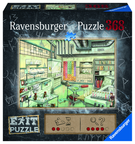 Exit puzzle Ravensburger Exit Puzzle: Laboratória 368 Ravensburger