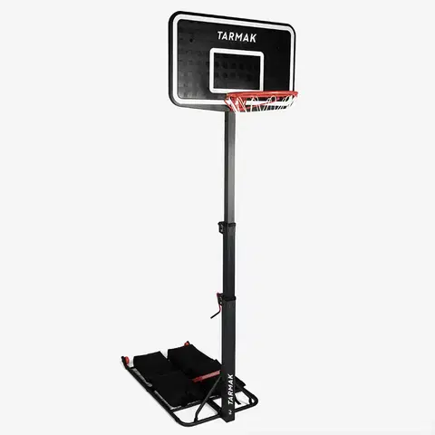 basketbal Basketbalový kôš B100 Easy Box skladací s kolieskom nastaviteľný 240 - 305 cm