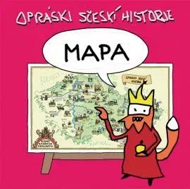 Slovensko a Česká republika Opráski sčeskí historje - mapa - jaz
