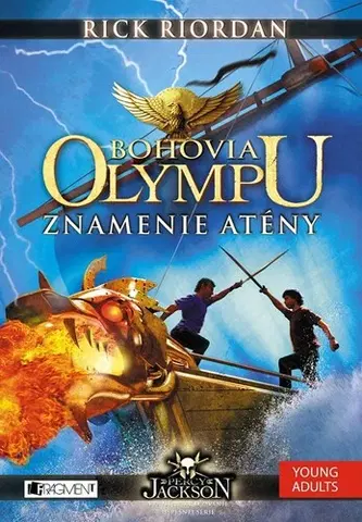 Fantasy, upíri Bohovia Olympu 3: Znamenie Atény, 2. vydanie - Rick Riordan,Zora Sadloňová