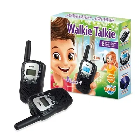 Technické hračky Buki Vysielačky Walkie Talkie