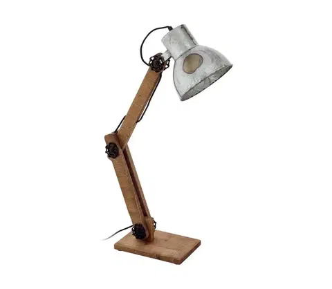 Lampy Eglo Eglo 43068 - Stolná lampa FRIZINGTON 1xE27/40W/230V 