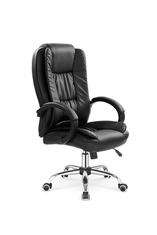 Kancelárske stoličky HALMAR Relax kancelárske kreslo s podrúčkami čierna