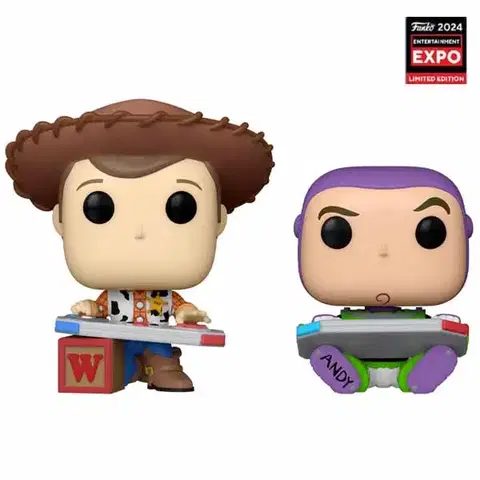 Zberateľské figúrky POP! Disney: Woody a Buzz Lightyear (Toy Story) POP-2Pack