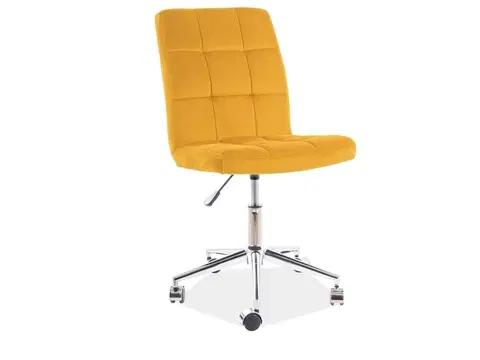 Kancelárske stoličky K-020 kancelárska stolička, oranžová