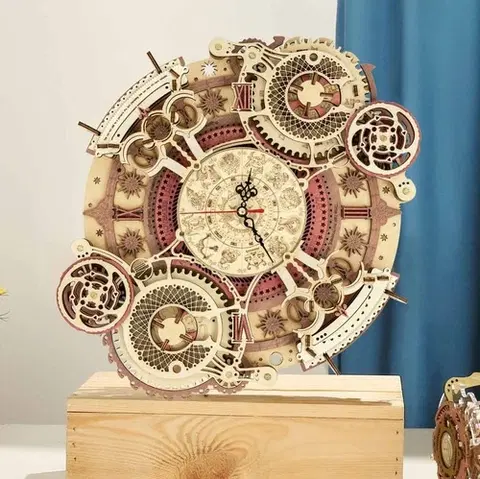 3D puzzle 3D Creative Nástenné hodiny s kalendárom