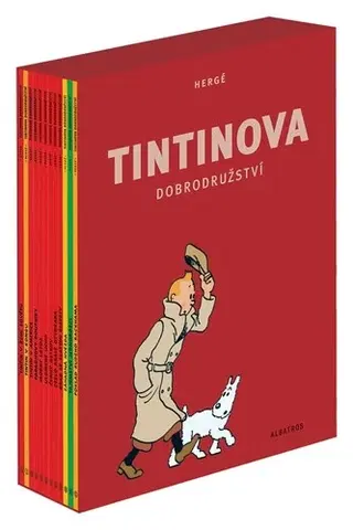 Komiksy Tintinova dobrodružství - kompletní vydání 1-12, 2, vydání - Herge,Kateřina Vinšová