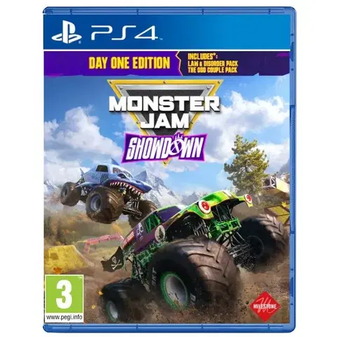 Hry na Playstation 4 Monster Jam Showdown (Day One Edition) PS4