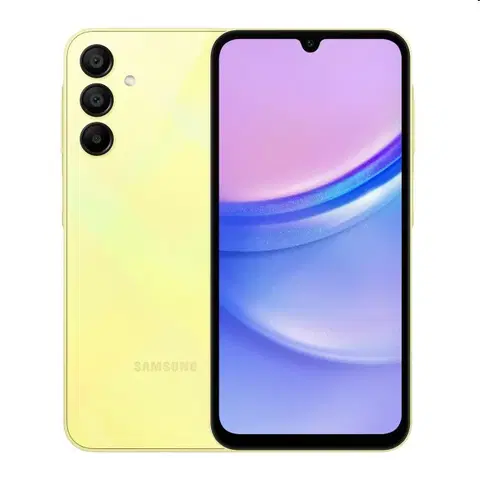 Mobilné telefóny Samsung Galaxy A15, 4/64GB, yellow