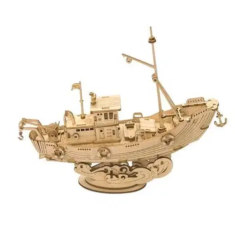 3D puzzle 3D Creative Drevené 3D puzzle Rybárska loď