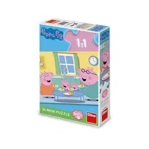 Do 49 dielikov Dino Toys Maxi puzzle Peppa Pig: Obed 24 Dino