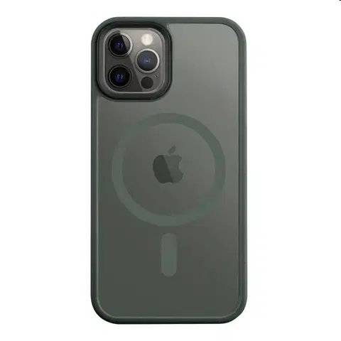 Puzdrá na mobilné telefóny Zadný kryt Tactical MagForce Hyperstealth pre Apple iPhone 12/12 Pro, zelená 57983113570