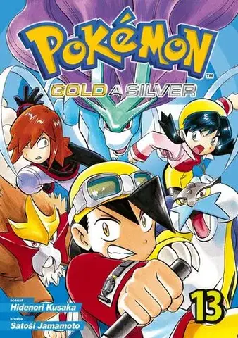 Manga Pokémon Gold a Silver 13 - Hidenori Kusaka,Satoši Jamamoto,Matyáš Anton