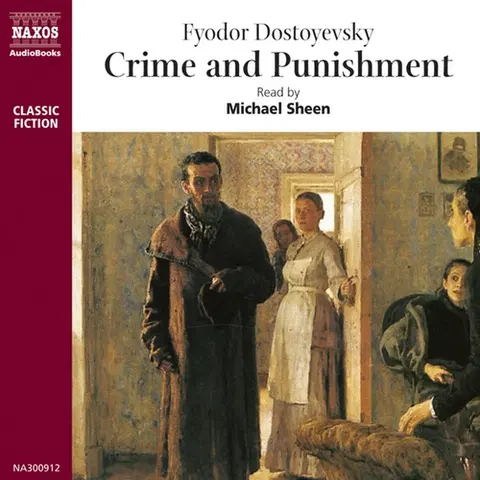 Svetová beletria Naxos Audiobooks Crime and Punishment (EN)